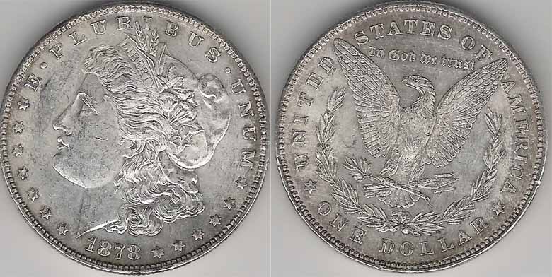 1878-Morgan-Dollar-7/8TF,-VAM?