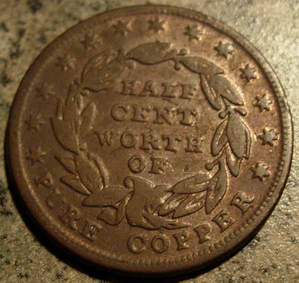 1837-Half-Cent-Token-Not-A-Coin...-Pretty-Interesting