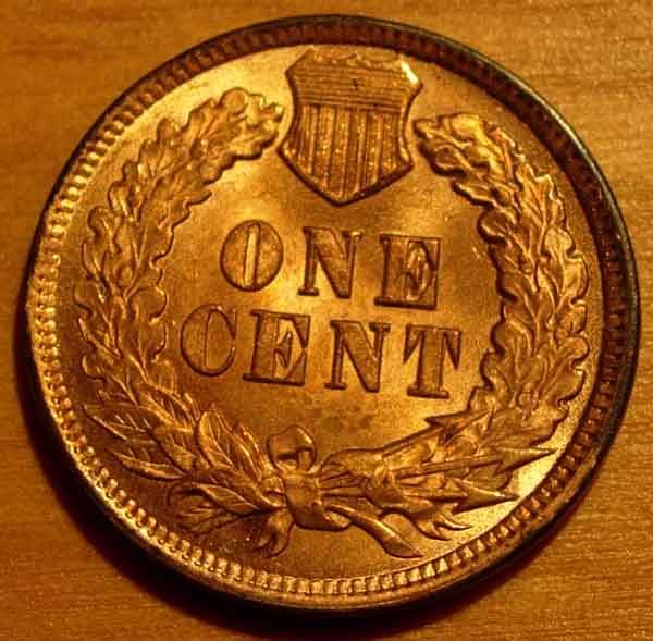 Unc,-4-Diamond-Indian-Cent
