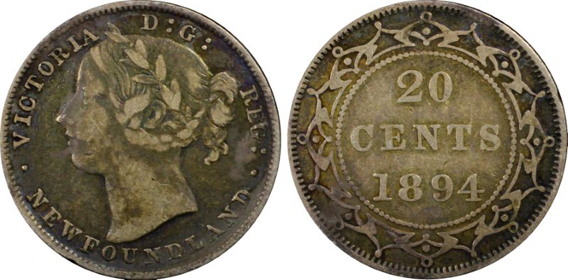 1894-Newfoundland-20-Cent-Which-Variety?