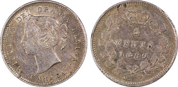 1889-5-Cent-...