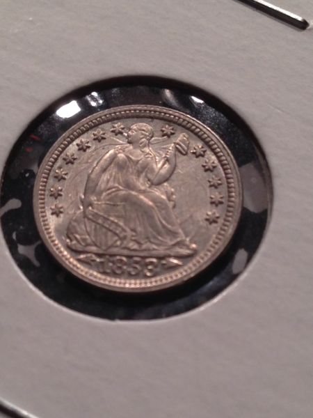 1853-Half-Dime-Odd-Coin,-Variety?