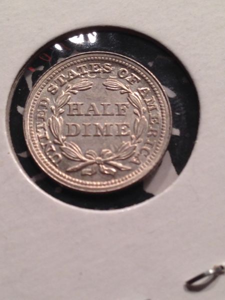 1853-Half-Dime-Odd-Coin,-Variety?