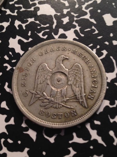 C.-Milton-Chase-Mechanician-Boston-Token