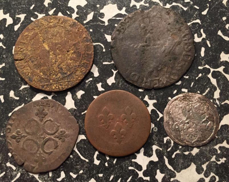 Some-Older-French-Coins-For-ID