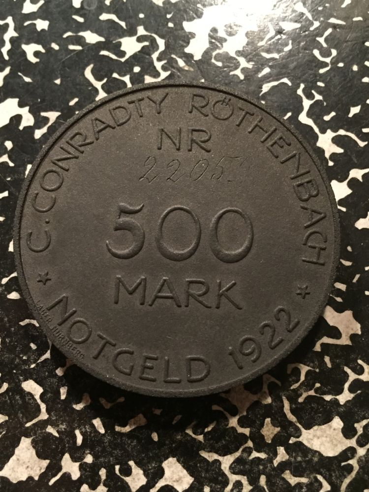 Neat-German-Coal-Dust-Notgeld-500-Mark