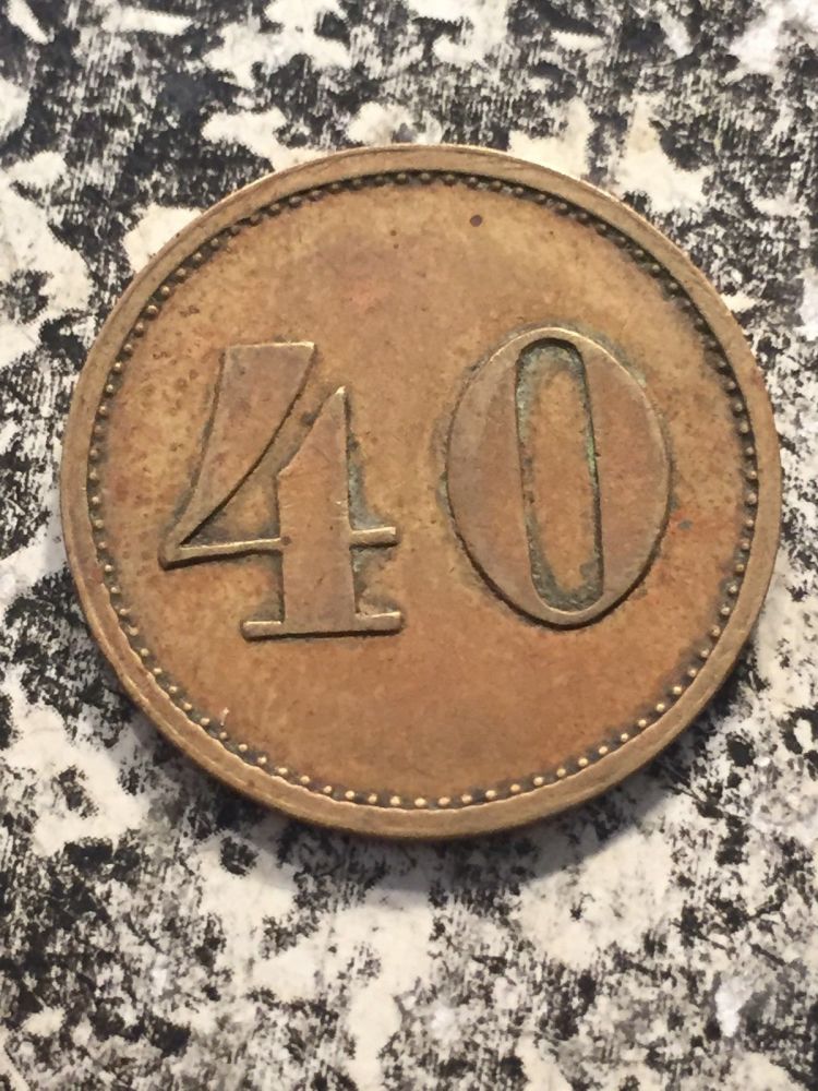 German-Palestine--Sarona-Tokens