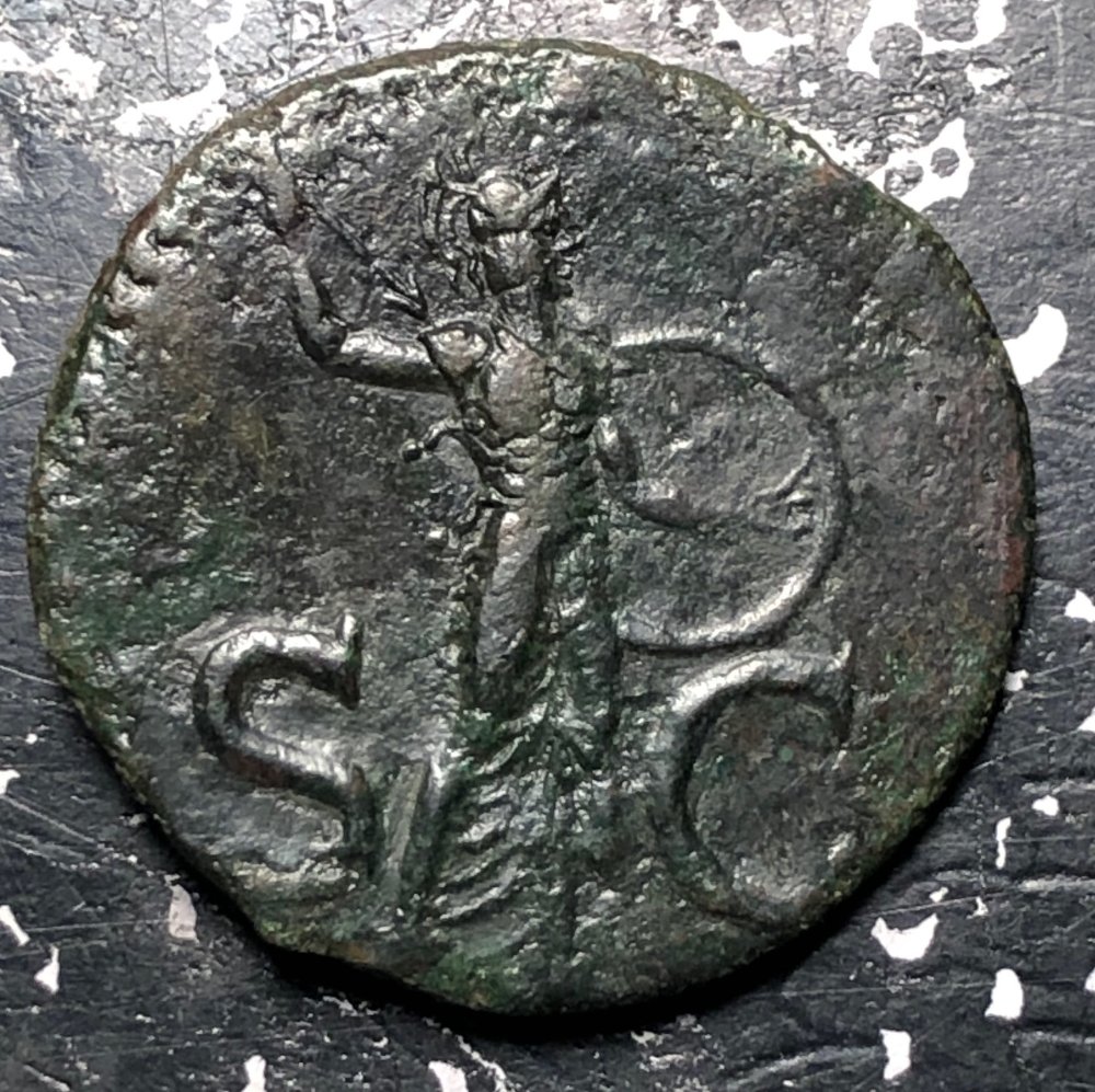 Ancient-Rome-Claudius-?-Ae-28mm-9.78-Grams