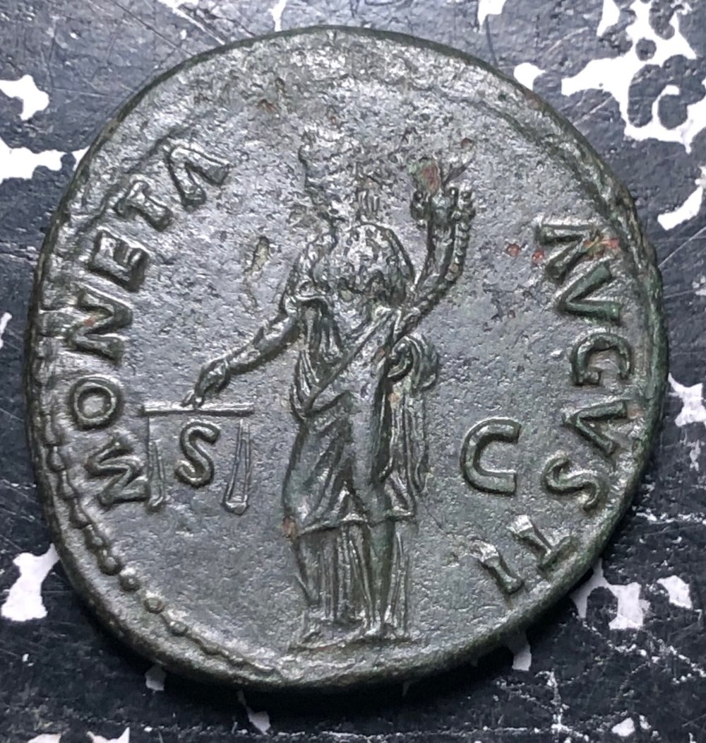 Ancient-Rome-Domitian?-Ae-11.77-Grams-26.8-MM