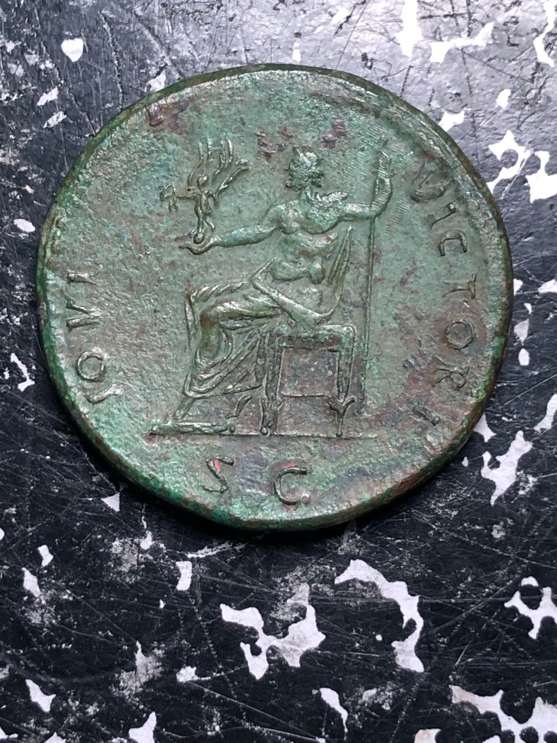 Ancient-Rome-Domitian-Ae-25.7-Grams-33.3-MM