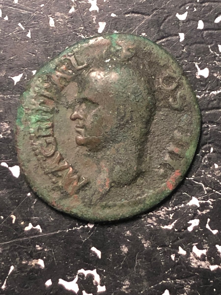 Ancient-Rome-M-Agrippa-Ae-As-10.47g-28.5mm