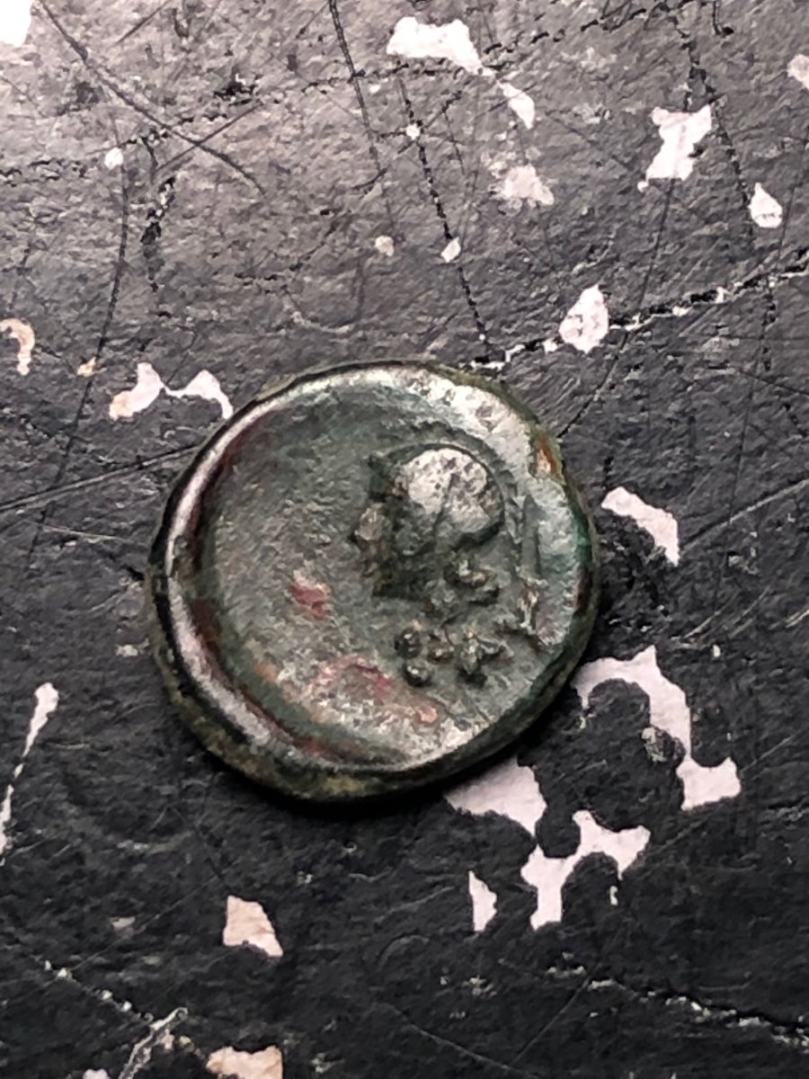 Ancient-Greek?-Ae-.8-Grams-9.3mm-Tiny-Piece-For-ID