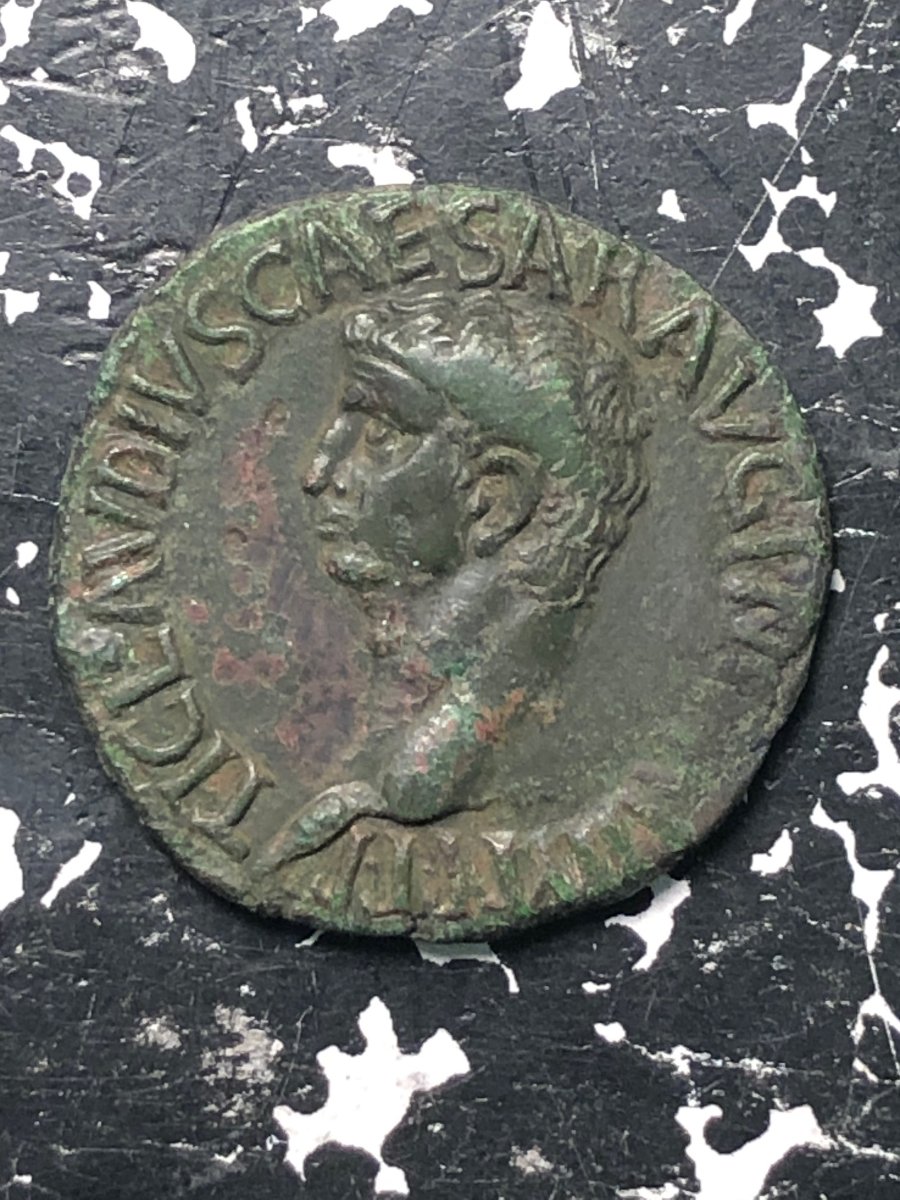 Ancient-Rome-Pair-Of-Claudius-Ae-As