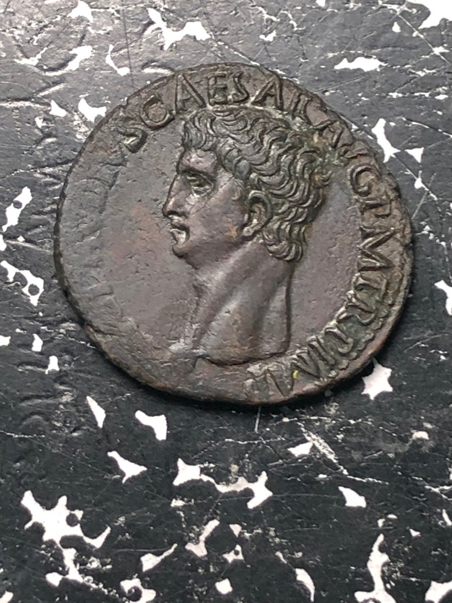 Ancient-Rome-Pair-Of-Claudius-Ae-As