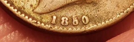 Unusual-1850-Farthing-W/Overdate-Obverse-And-Colon-On-The-Reverse-?