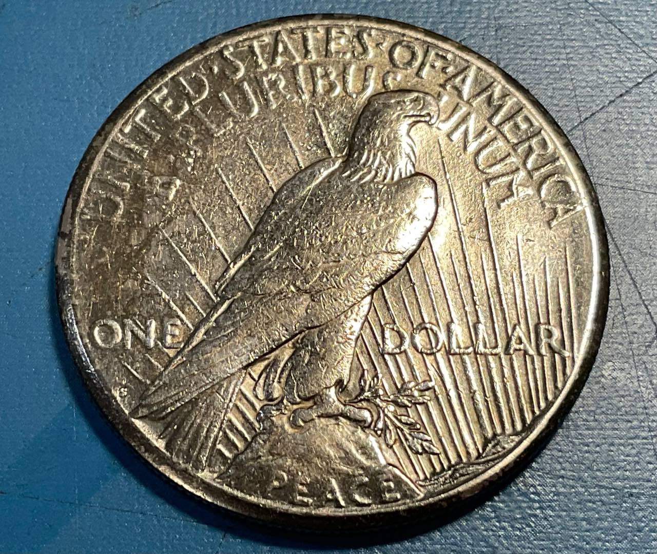 1923-S-Peace-Dollar,-Missing-Rim-But-Still-Is-26.73g-And-38.1mm-Diameter!-What-Gives?