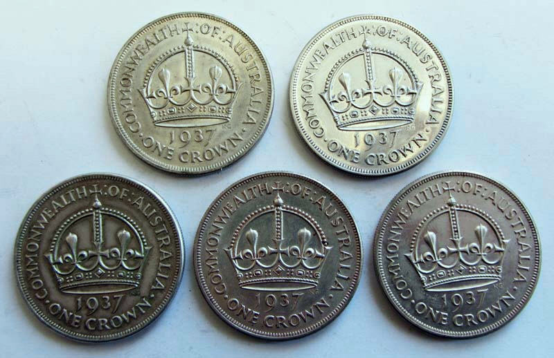 One-Crown-Australia-1937-|-Fake?