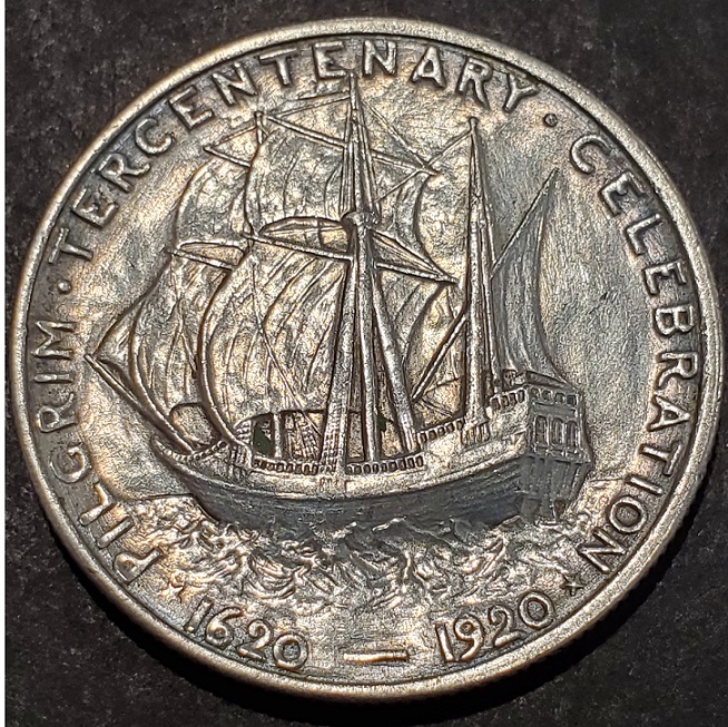 For-Grading:-1920-Pilgrim-Tercentenary-Half-Dollar