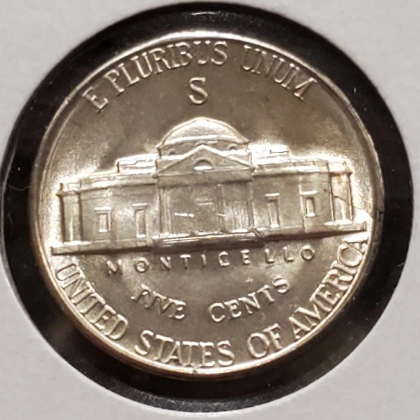 For-Sale:-1945-S-US-War-Nickel---Unc---$15-Shipped