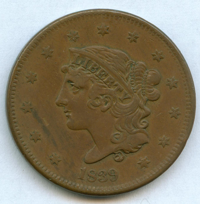 1839-Large-Cents-----Triplets