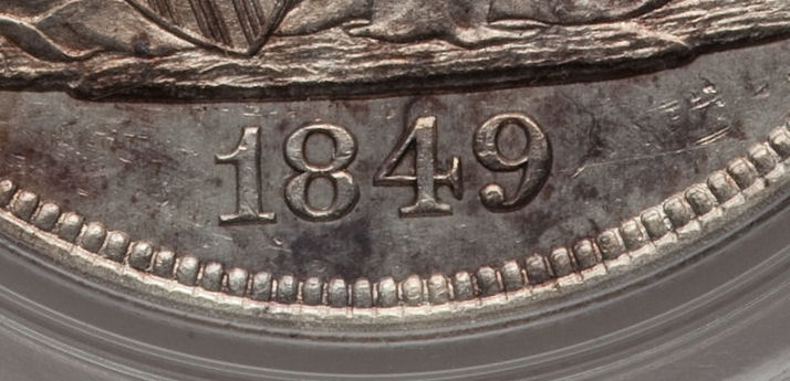 1849-Seated-Liberty-Dollar