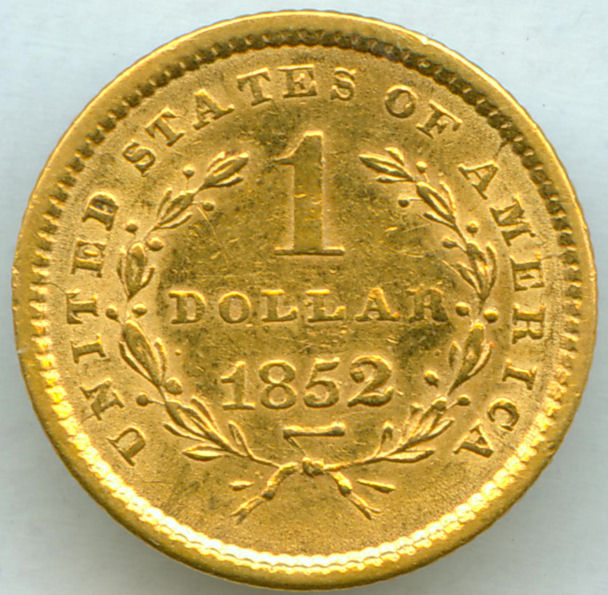 1852-1$-Gold