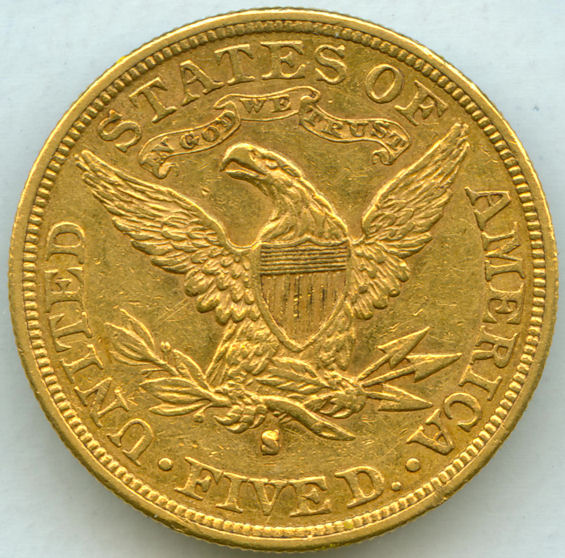 1882-S-5$-Gold
