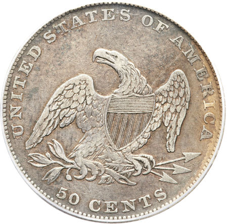1837-Bust-Half---Reeded-Edge