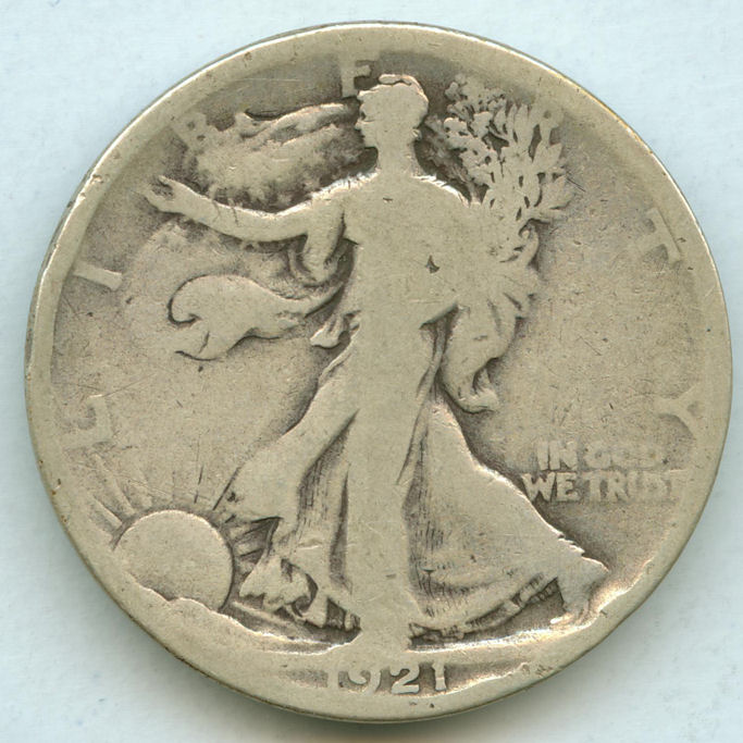 1921-&-21-S-Walker-Halves---Grade-?