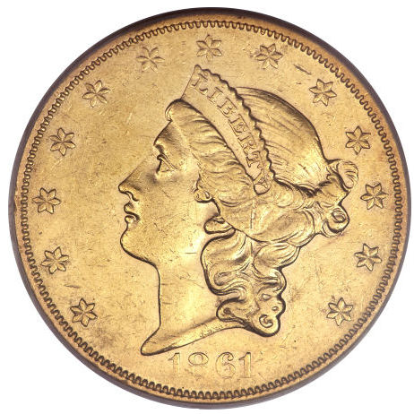 1861-O-Liberty-Head-Double-Eagle-Twenty-Dollar-Gold-Coin