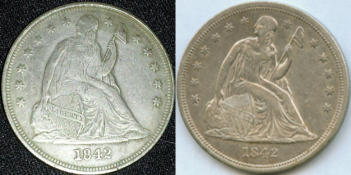 1842-Seated-Liberty-Dollar