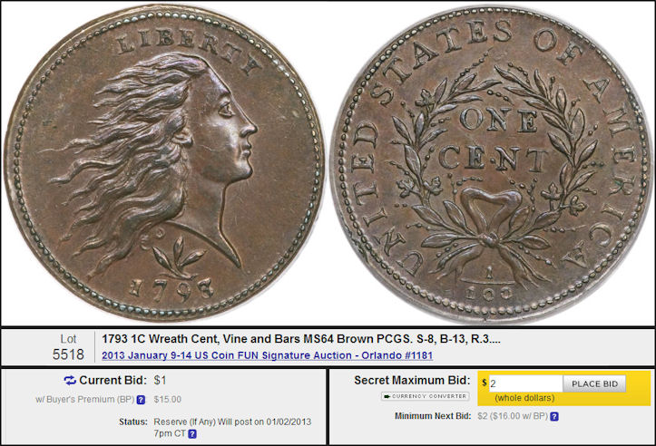 1793-Wreath-PCGS-MS-64---Just-Placed-My-Bid