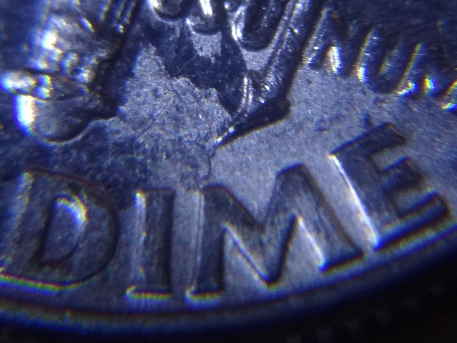 2007-P-Dime-With-Double-Lettering-&-