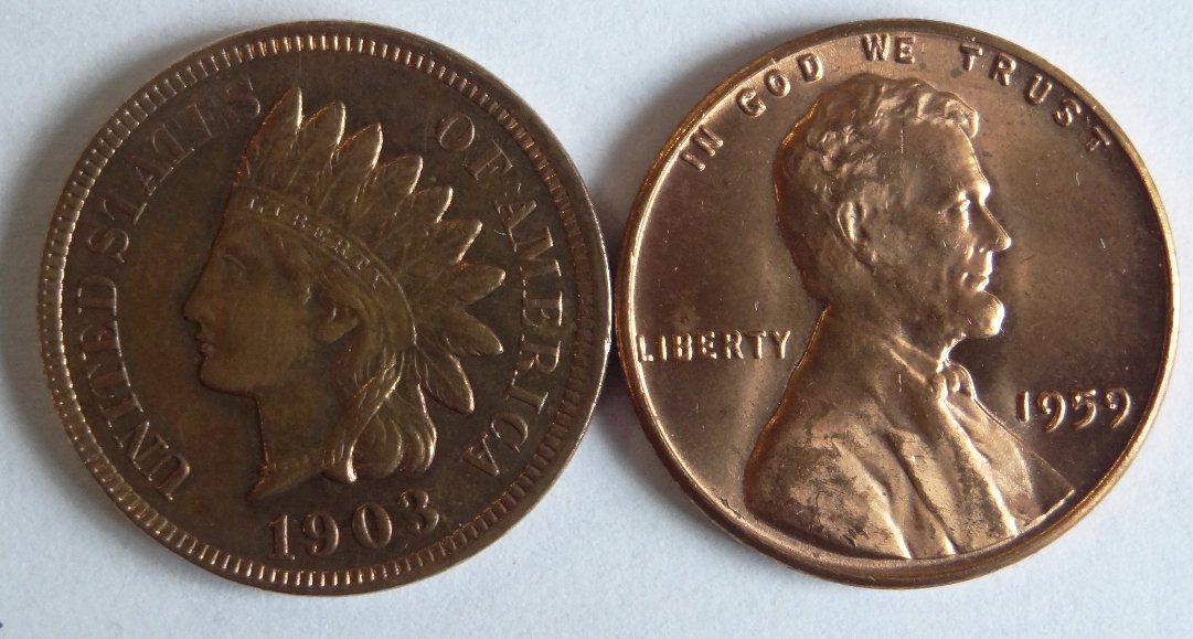 1903-Indian-Head-Cent,-Cleaned/Polished?-Mystery-Fingerprint-Lots-Of-Pics