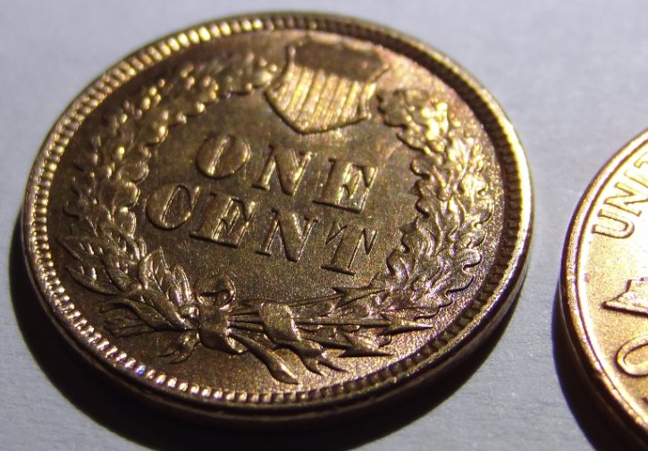 1890-Indian-Head-Cent,-Cleaned/Polished-Or-Slab-Worthy?