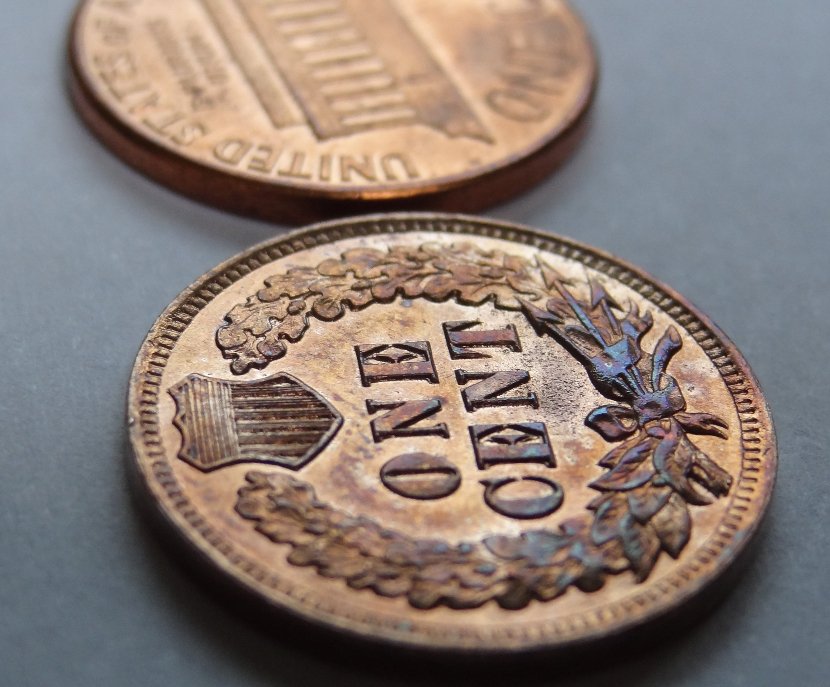 1903-Indian-Head-Cent,-Cleaned/Polished?-Mystery-Fingerprint-Lots-Of-Pics