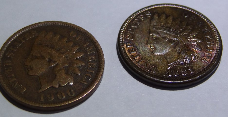 1881-Indian-Head-Cent-Help-Determining-BN-From-RB,-Lots-Of-Pics