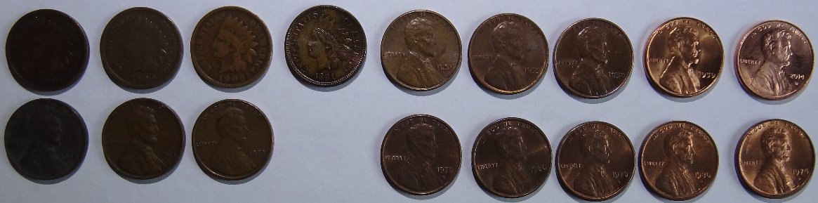 1881-Indian-Head-Cent-Help-Determining-BN-From-RB,-Lots-Of-Pics