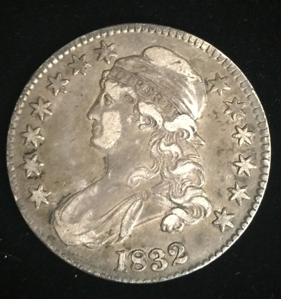Have-An-1832-Capped-Bust-Half-Dollar---Fake-Or-Real?