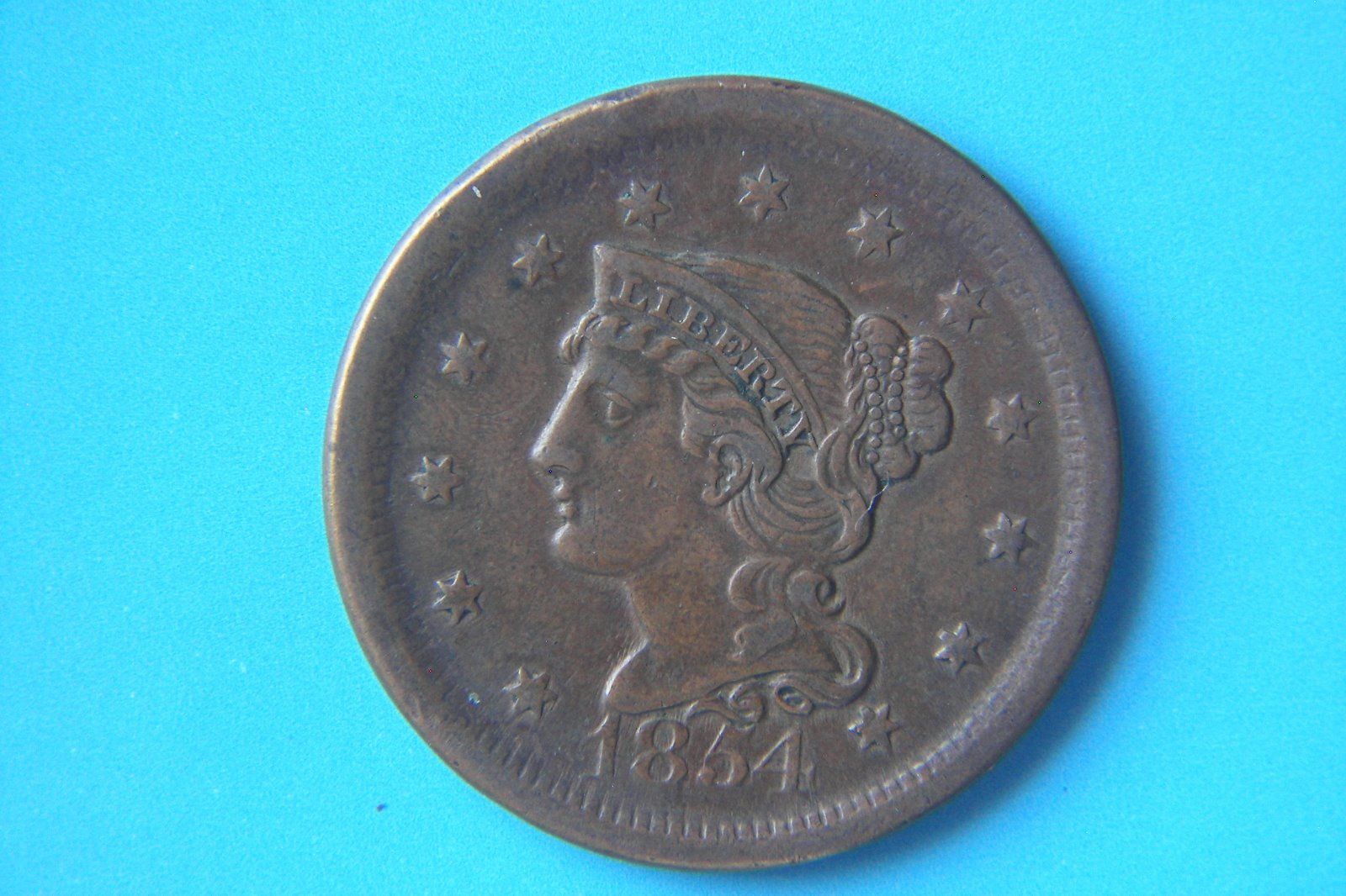 1854-Large-Cent