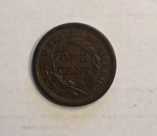 1855-Knob-On-Ear-Large-Cent-For-Grading