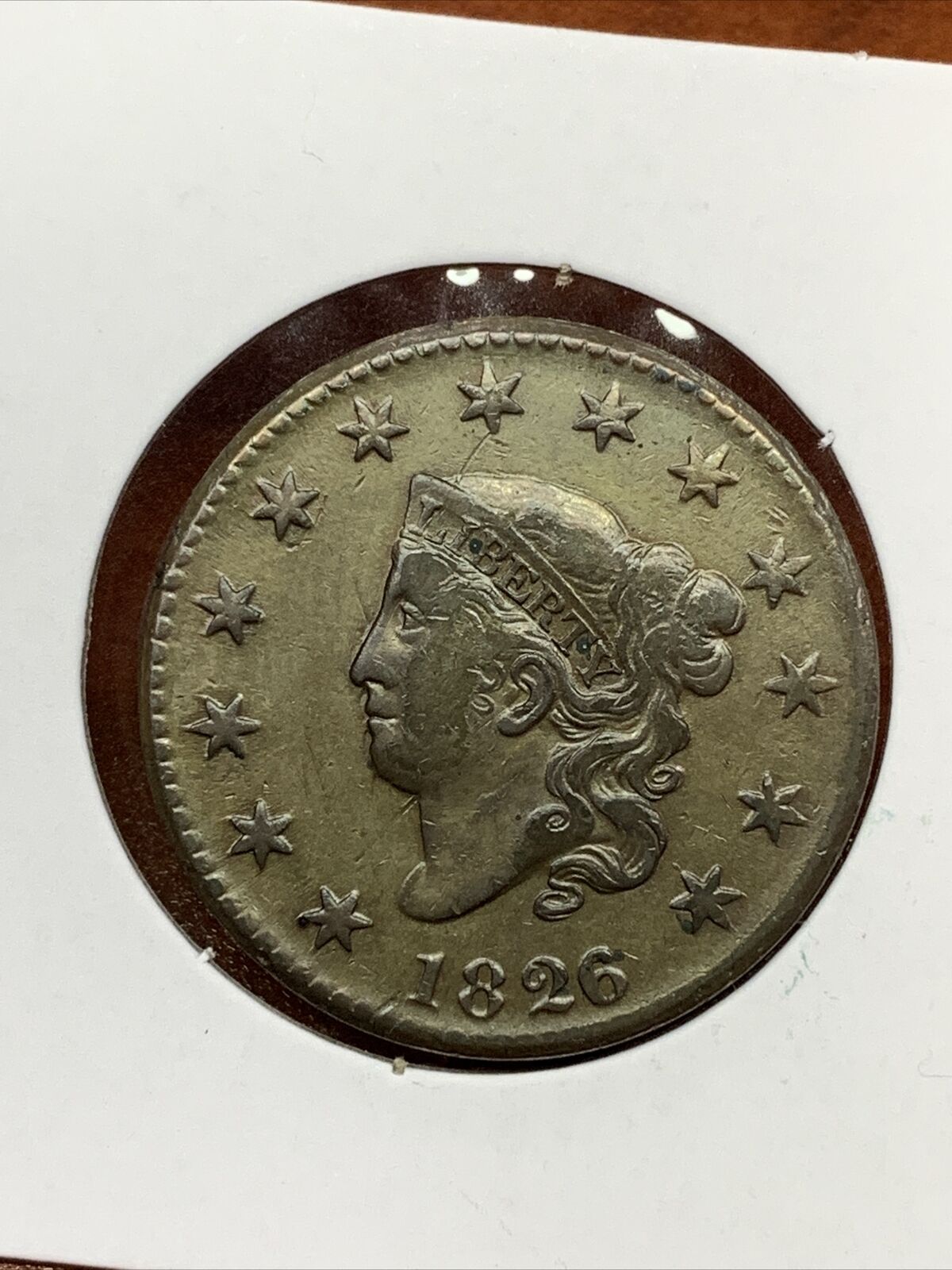 1826/5-Large-Cent-For-Grading.