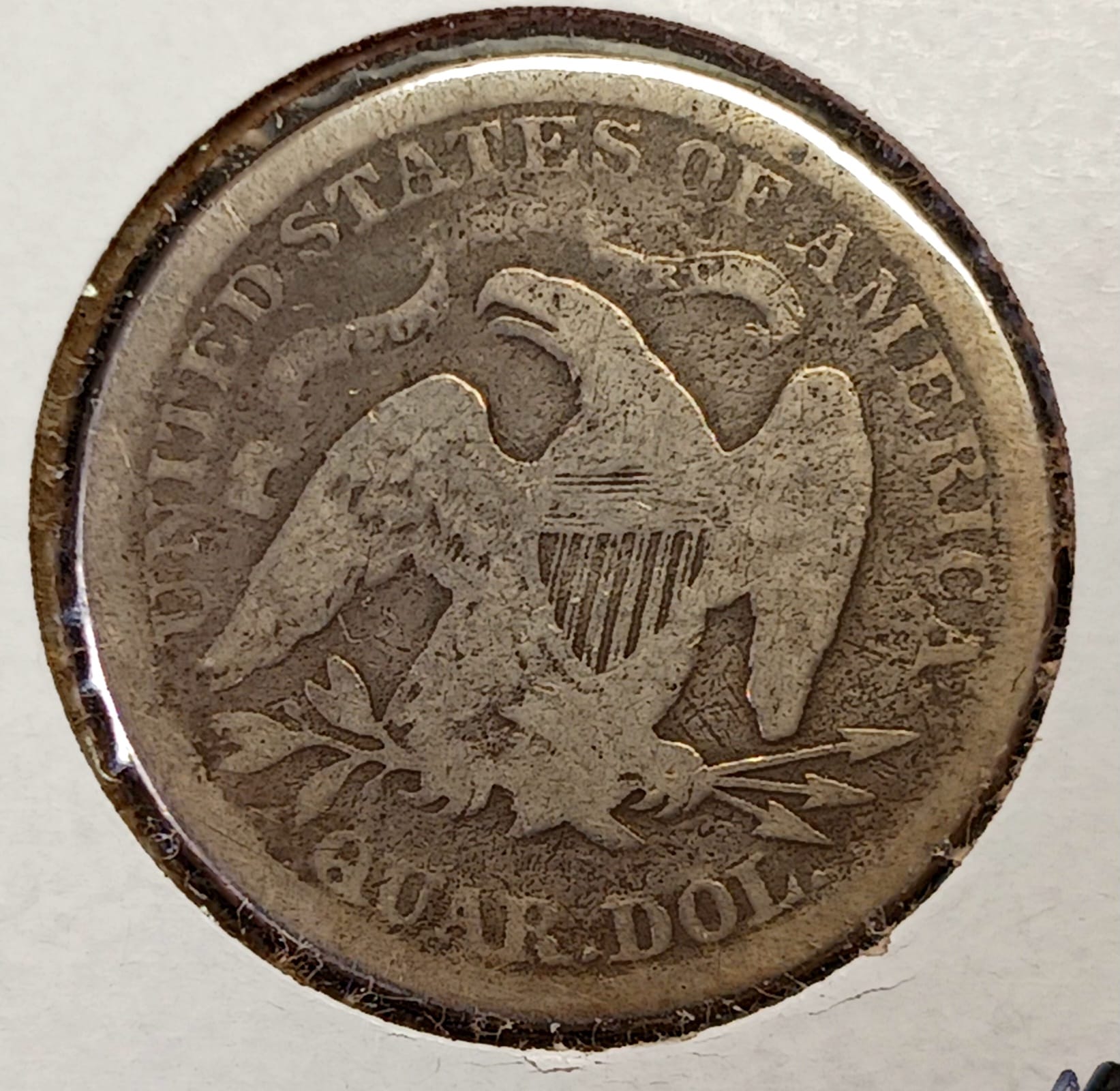 1875-Seated-Liberty-Quarter-Low-Grade-For-Evaluation