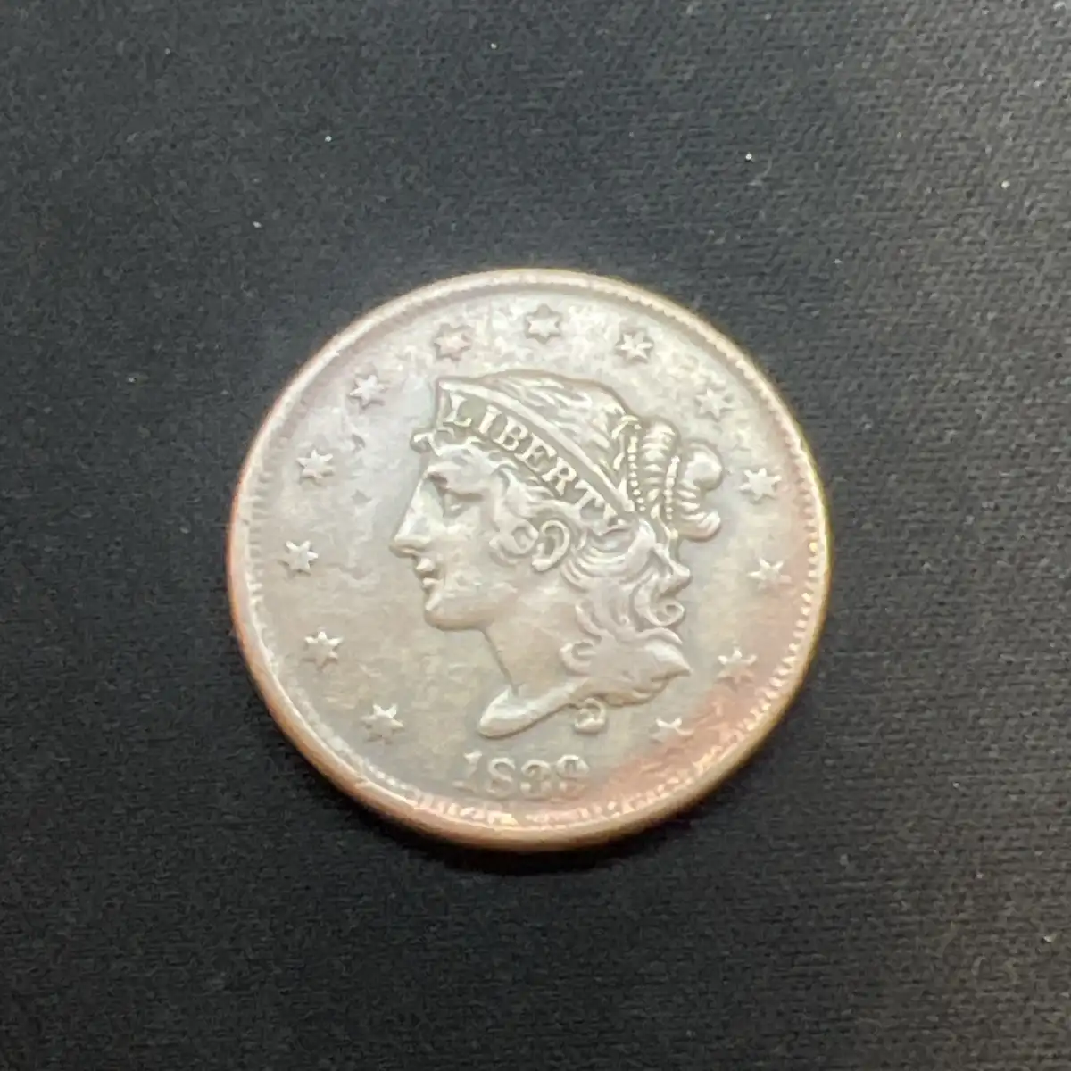 1839-Booby-Head-Large-Cent