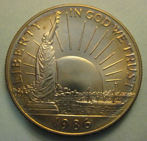 1986-D-Commem-Half