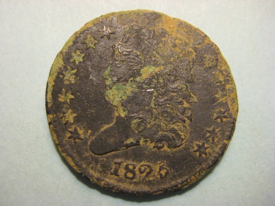 1825-Half-Cent