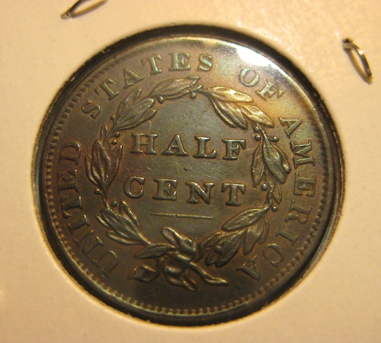 1835-Half-Cent