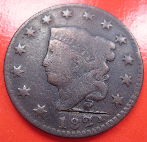 Large-Cent-Album:-1821