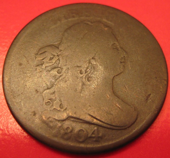 Large-Cent-Album:-1804-Half-Cent