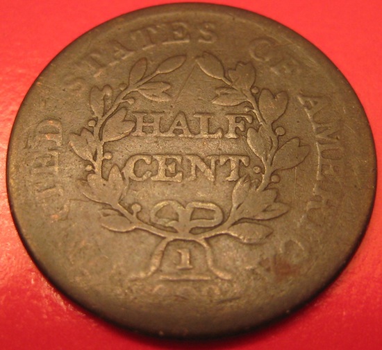 Large-Cent-Album:-1804-Half-Cent